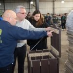 Lee más sobre el artículo Julio zamora recorrió las nuevas instalaciones de la cooperativa Creando Conciencia