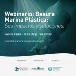 Lee más sobre el artículo Presentes en el webinario Basura Marina Plástica. Sus impactos y soluciones