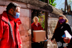 Presentes en una jornada especial de asistencia en el Barrio Garrote junto al OPISU, la cooperativa Vecinos Solidarios y la Secretaría de Desarrollo Social y Políticas de Inclusión de Tigre