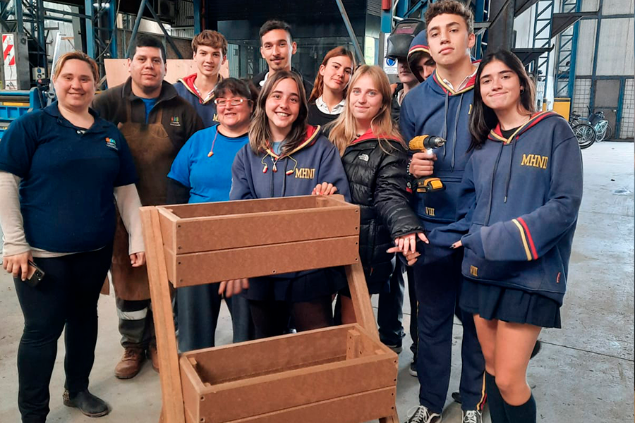 En este momento estás viendo 2° encuentro del voluntariado con el colegio Michael Ham